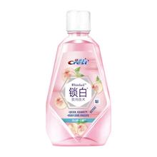 佳洁士 3D炫白系列 锁白致尚技术漱口水 冈山梦白桃 100ml