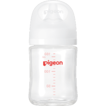 贝亲（Pigeon）新生婴儿 防胀气宽口径玻璃奶瓶 160ml  AA186 S号 1个月+