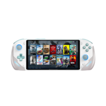PLUS会员：One XPlayer飞行家F1游戏掌机Steam游戏机 win11 PC游戏本掌机 AMD 8840U 7英寸掌上游戏机 32G+2T 雪山白