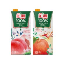 汇源 100%果汁 1L*2盒
