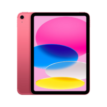 PLUS会员：Apple/苹果iPad 11英寸 A16芯片2025年款 平板电脑 (512GB eSIM版/学习办公娱乐)粉色