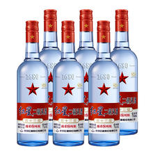 红星 二锅头 53%vol 清香型 750mL*6瓶