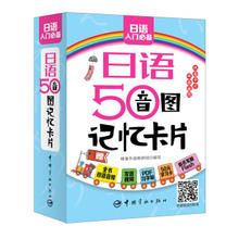 日语50音图记忆卡片（附双面发音挂图及PDF学习字帖发音视频下载）