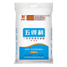 五得利 三星多用途5kg面粉