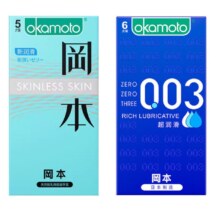 京东百亿补贴：冈本 安全套 11只003蓝金*6只+新润滑*5只d