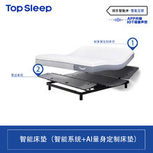 TOP SLEEP 娱乐智能床 声控版 框架结构 1.5*2m 智能床垫
