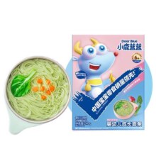 好价【小鹿蓝蓝_有机婴儿面条蝴蝶面/25g】6个月宝宝面条主食辅食