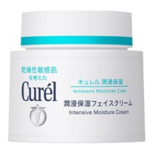 屈臣氏珂润curel润浸保湿滋养面霜温和神经酰胺舒缓滋润修护70g