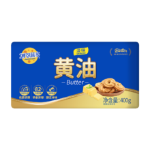 需首购、plus会员：妙可蓝多 无添加 淡味黄油 400g*1盒*2件