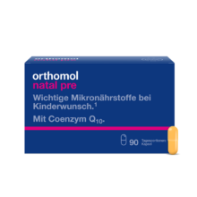 奥适宝（ORTHOMOL）女性备孕叶酸 辅酶Q10 活性叶酸 孕妇复合维生素b6 30天装131.58元包邮（有券到手价低至121.58元）