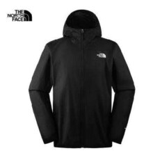 plus会员：THE NORTH FACE 北面 男防晒衣户外防风夹克87V6 黑色