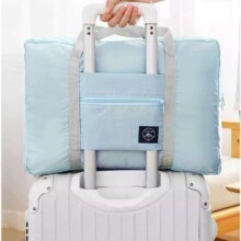 旅行收纳袋防水手提女旅游布袋学生大容量户外大号搬家行李拉杆包 1个装【黑色旅行包】