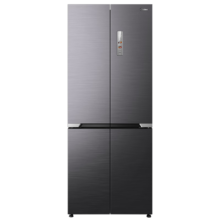 PLUS会员：美的 MR-458WUSPZE 风冷十字对开门冰箱 437L 迷楼灰