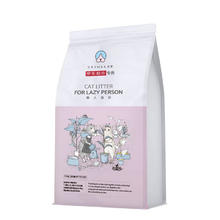 洁客 豆腐膨润土混合猫砂除臭结团懒人猫砂3.3kg*6袋共19.8kg整箱装