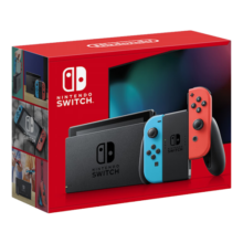 Nintendo Switch任天堂switch oled游戏机国行日版港版ns续航增强版oled游戏主机switcholed健身环大冒险掌机AS12 OLED主机【红蓝】 港版