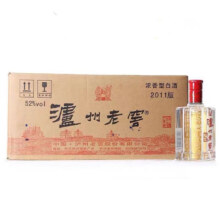 京东百亿补贴：泸州老窖 小六年窖头曲 52度纯粮食白酒 小酒版 52%vol 125mL 24瓶 整箱装