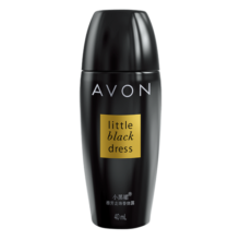 雅芳 AVON 小黑裙爽身露走珠香体露40ml*3干爽香体腋下异味淡花香型