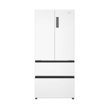 Haier/海尔冰箱 510升多门风冷无霜一级变频家用大容量电冰箱 法式四开门 超薄嵌入 EPP超净 干湿分储 BCD-510WGHFD59WVU1