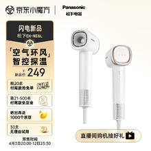 松下 Panasonic 家用高速电吹风机负离子大功率速干不伤发宿舍mini低噪吹风筒送女友老婆礼物EH-NE6L小森林