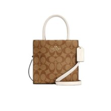 【自营】COACH/蔻驰MINI CALLY托特包手提包女包斜挎包小包奢侈品