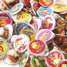迷你星球杯巧克力味夹心饼干杯 15个
