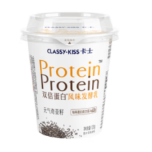 20点！ CLASSY.KISS 卡士 双倍蛋白元气奇亚籽128g*4杯