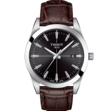 天梭（TISSOT）瑞士手表 风度系列腕表 皮带石英男表 T127.410.16.051.01