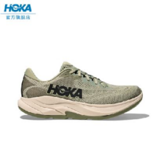 20点：HOKA ONE ONE 男款春季林康4公路跑步鞋RINCON 4减震防滑透气 青苔绿/桉树色