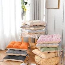 再降价：坐垫椅 棉麻绑带 40×40cm 颜色随机款*2件