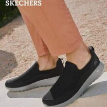 Skechers 斯凯奇 Go Walk MAX 男士网面透气健步鞋 54626