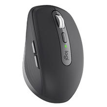 罗技 logitech MX Anywhere 3S 2.4G蓝牙 双模无线鼠标 石墨黑