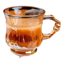 欢妍复古杯 高颜值玻璃杯 170ml 1只