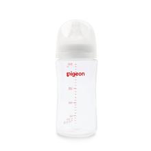 贝亲 自然实感第3代PRO系列 AA187 玻璃奶瓶 240ml M 3月+