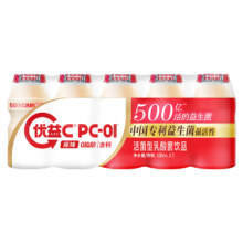 蒙牛（MENGNIU）优益C 活菌型乳酸菌饮料 原味100ml*30瓶