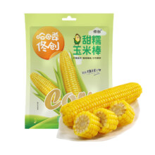 京百味 东北黄糯玉米 160g*3棒