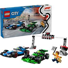 乐高 LEGO City城市系列 60474 F1 VCARB车队与哈斯车队赛车