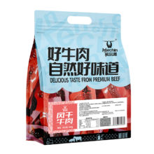 需首购、plus会员：科尔沁 手撕风干牛肉干辣味800g