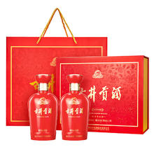 古井贡酒 吉祥如意 浓香型白酒 50度 500ml*2瓶