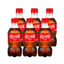 26日10点开始、百亿补贴万人团：可口可乐 300ml 6瓶