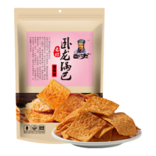 卧龙手工锅巴老灶锅巴襄阳特产休闲零食爆辣味 300g/袋