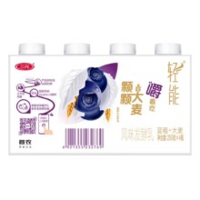 plus会员：三元 轻能 优酪乳蓝莓+大麦酸奶 250g*4瓶
