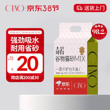 CENO 谷物混合猫砂除臭植物猫沙原味猫咪用品MIX 2.4kg 谷物混合砂 | 2.4kg