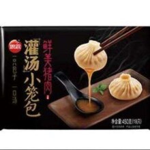 思念 灌汤小笼包450g/18只*4件
