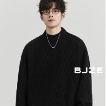 20点：伯爵卓尔 提花肌理感羊毛针织衫 男士新款 Y441560