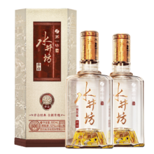 预售：水井坊 井台 52度 浓香型白酒 500ml*2瓶
