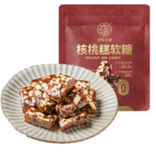 plus会员：徐福记 核桃糕 金丝红枣味软糖 袋装 300g11.73元（需首购）