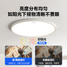88VIP会员：箭牌照明 ARROW 箭牌 ZBX6051 全光谱护眼吸顶灯 40CM 黑色