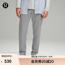 lululemon丨ABC 男士修身剪裁长裤 32" *WovenAir LM5AY0S 犀牛灰 31