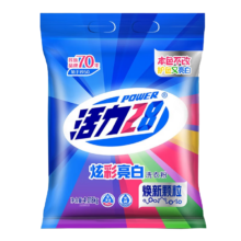 plus会员：活力28 炫彩亮白洗衣粉8.036斤智能锁色亮洁如新配方温和无磷不伤手