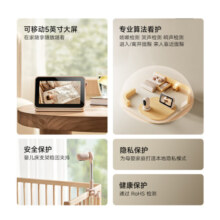 小米智能摄像机母婴看护版+64G存储卡 婴儿监控器宝宝监护器 家用手机远程监控 摄像头 看护器